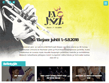 Tablet Screenshot of elojazz.com